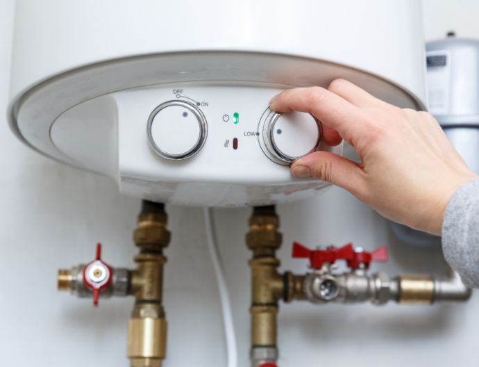 Tank water heater controls